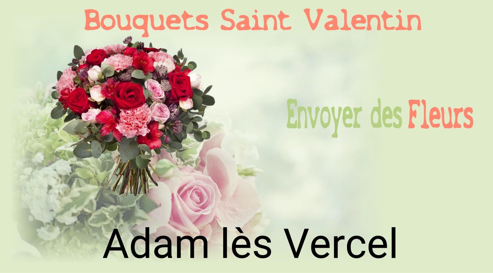 Roses de Saint-Valentin livrées à Adam-lès-Vercel